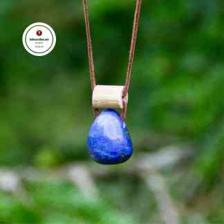 Kaulakoru Lapis Lazuli Poronsarvi amuletti Voimakivi kaulakoru Käsintehtyjä koruja Kivikauppa Sarvikorut