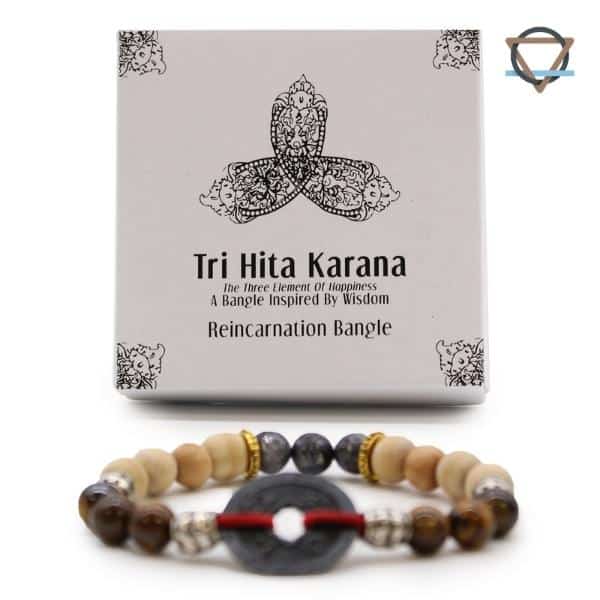 Elämän Amuletti Rannekoru “Tri Hita Karana” – Reincarnation
