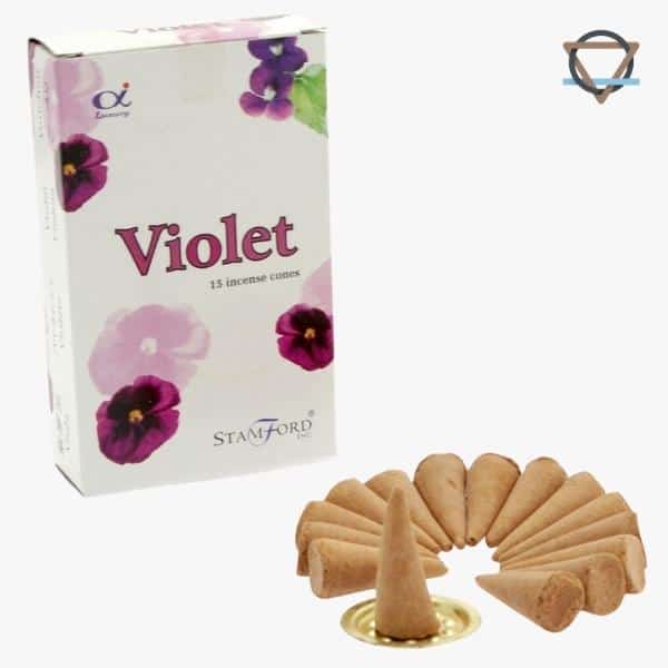 Kartiosuitsukkeet Stamford Premium (15 kpl) Violet