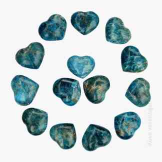 Sininen Apatiitti Sydän Kivet ja kristallit Voimakivet merkitykset Kivikauppa netissä Energiakivet Parantavat kristallit Eettisesti louhitut puolijalokivet