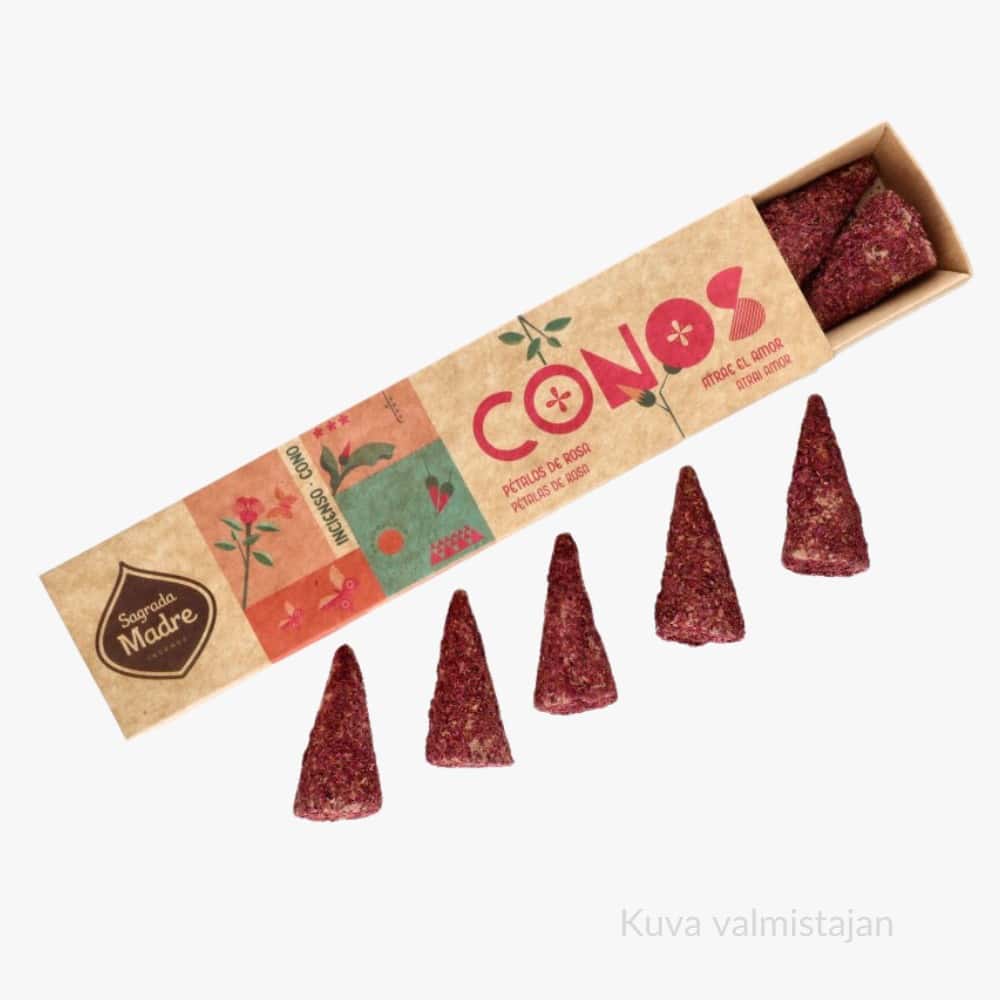 Suitsukekartiot ruusu Sagrada Madre suitsukkeet Rakkaus loitsu