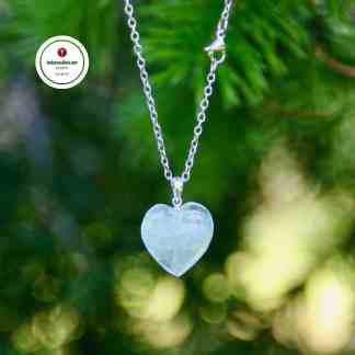 Vihreä Fluoriitti Sydän Riipus hopeaa Voimakivikorut Korulahja naiselle Suosituimmat naisten korut Elämäni naiselle koru Hopea kaulakoru naiselle Sydän riipus naiselle