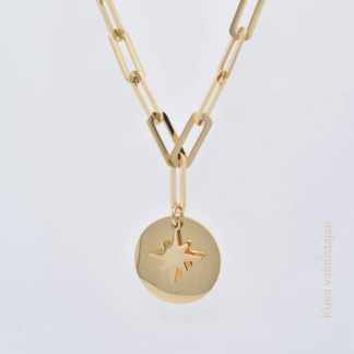 Kaulakoru Pohjantähti Kulta korut Korulahja naiselle Kultainen teräs Edulliset kultakorut Suosituimmat naisten korut Koru elämäni naiselle