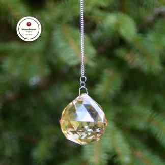 Aurinkosieppari Ikkunakristalli Kristallipallo Shampanja Kristallit ikkunalle