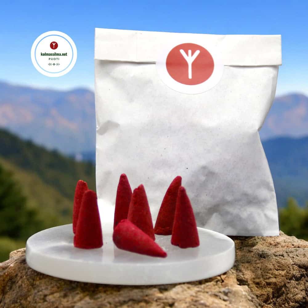 Dragon´s Blood kartiosuitsukkeet Kolmas Silmä Puoti Suitsukekartiot Suitsukkeet netistä