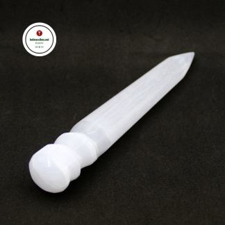 Seleniitti Sauva spiraali teräväkärkinen Kierretty hoitosauva