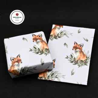 Kaunis Luontoaiheinen Lahjapaperointi Kettu voimaeläimenä Paketointi Kolmas Silmä Puoti