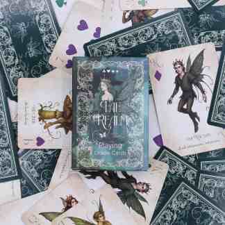 Suloiset Keiju Pelikortit & Oraakkelikortit ”Fae Realm” Keiju oraakkeli Luonnonnoidan kortit